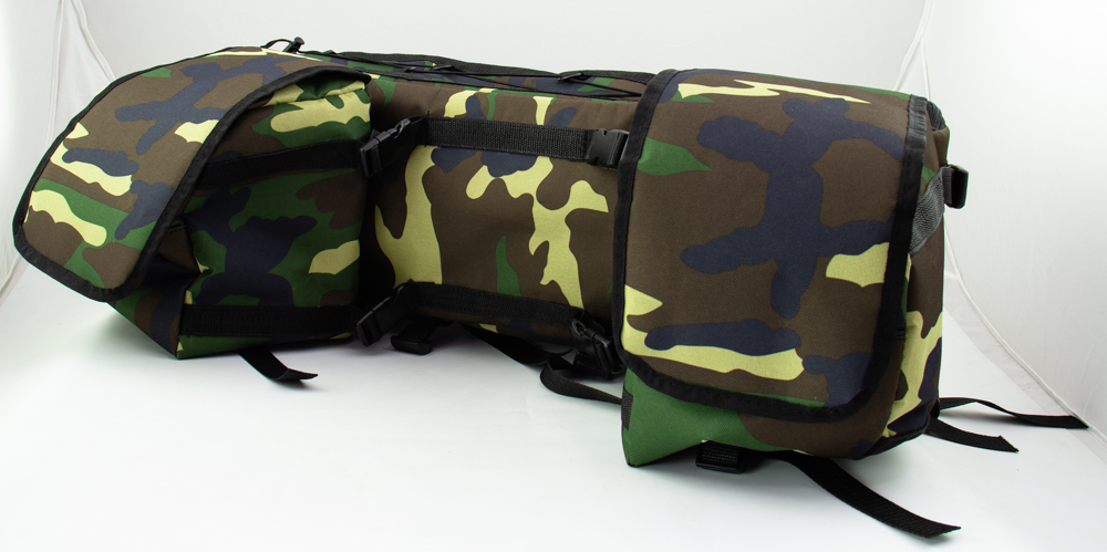 Кофр текстильный для квадроцикла Hunter 200 old Зеленый камуфляж