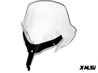 Стекло ветровое для снегохода BRP Skandic SWT600 WT600, WT550F c 2012. OEM 860200555; 860201000;