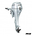 Лодочный мотор HONDA BF20 SRTU