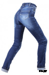 Мотоджинсы женские INFLAME THE WITCH, цвет синий темный