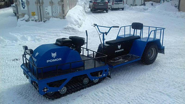 Мотобуксировщик POMOR X-2 K15