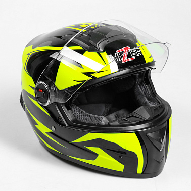 Шлем мото HIZER B561 #1 black/yellow