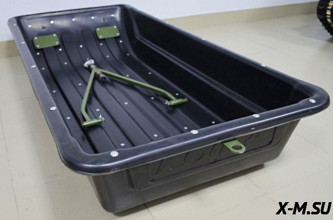 Сани волокуши С6 (1470х700 мм) для мотособаки/мотобуксировщика