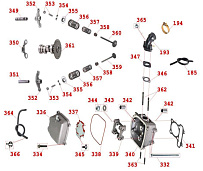 Двигатель снегохода Irbis Dingo T150 (2017 г.) (часть 7)