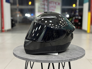 Шлем интеграл HETOSHI  XD1-91 цв. Черный глянцевый  р. XXL