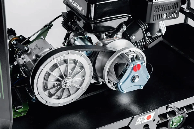Мотобуксировщик IKUDZO TERRAIN 1500/700 EKR15 (с реверсом)