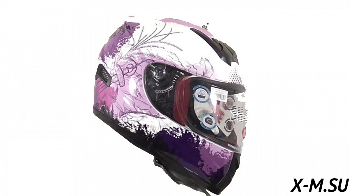 Шлем детский интеграл SHIRO SH-829 ENJOY KIDS, цвет WHITE PINK Шлем детский интеграл SHIRO SH-829 ENJOY KIDS, цвет WHITE PINK